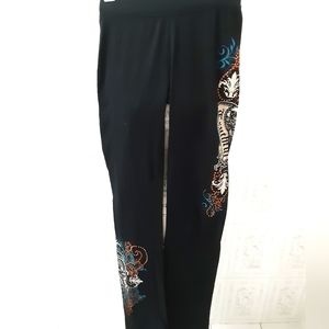 Rhinestone Yoga Pants